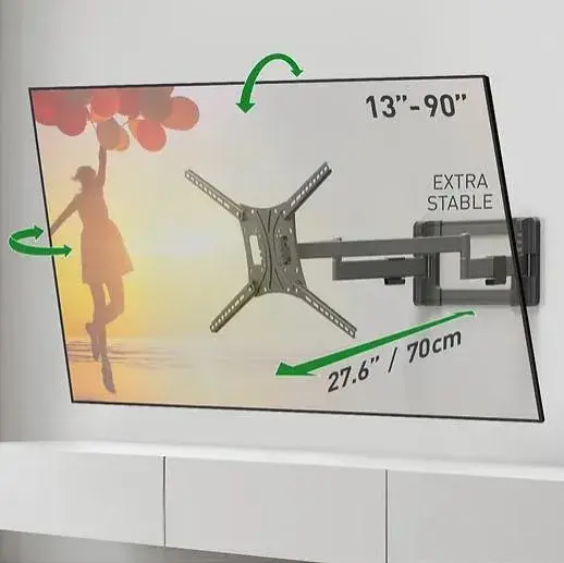 Suport TV perete Barkan FM 13-90 60kg Suport TV perete Barkan FM 13-90` 60kg