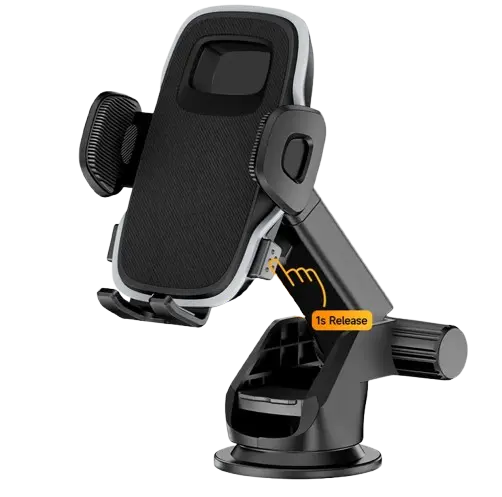 Suport versatil pentru telefon Ulefone Armor Mount Next-Gen (UAN16), compatibil cu telefoane de dimensiuni mari, brat telescopic, rotatie 360