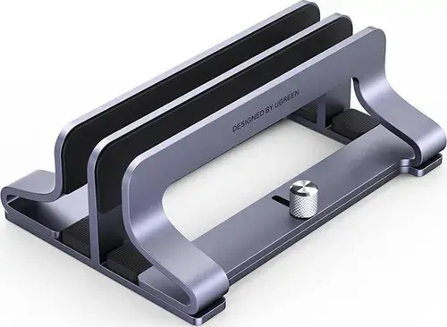 Suport vertical din aluminiu pentru laptop Ugreen LP258 (Argintiu)