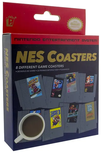 Suporturi de pahare Paladone Games: Nintendo - Cartridge