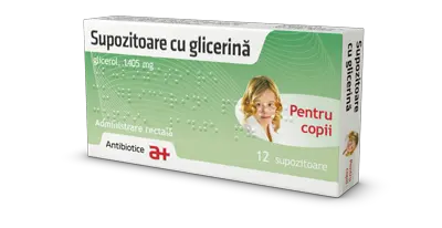 SUPOZITOARE CU GLICERINA PT. COPII X 12