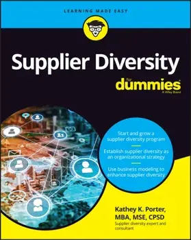 Supplier Diversity For Dummies, Paperback/K Porter