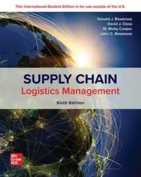 Supply Chain Logistics Management ISE. 6 ed, Paperback/M. Bixby Cooper