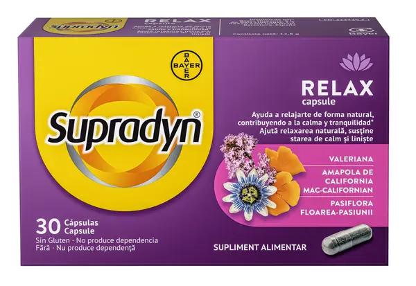 Supradyn Relax, 30 capsule, Bayer