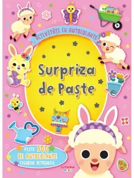 Surpriza de Paste. Activitati cu autocolante/***