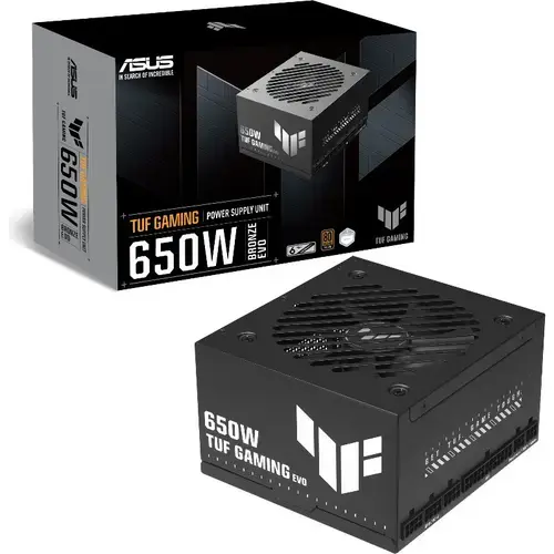 Sursa ASUS TUF Gaming Bronze EVO, 80+ Bronze, 650W