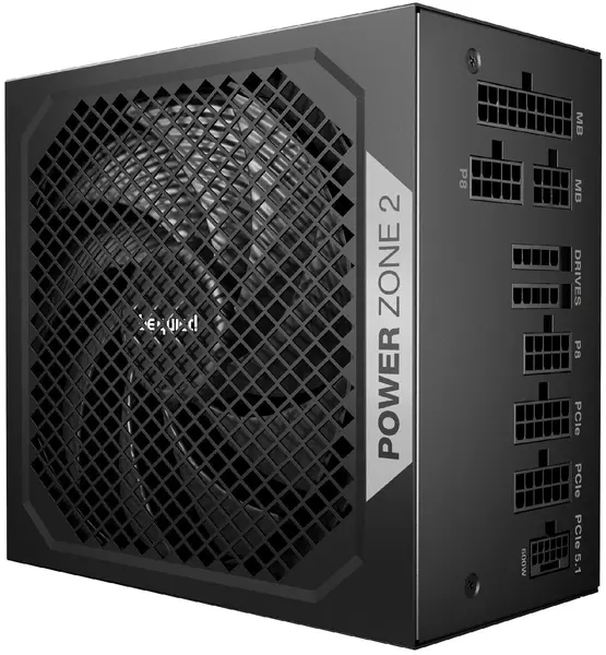 Sursă de alimentare be quiet! - Power Zone 2, 1000W Platinum, ATX 3.1, negru