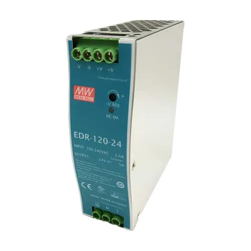 Sursa de alimentare in comutatie, 24V / 5A, sina DIN - MEAN WELL EDR-120-24