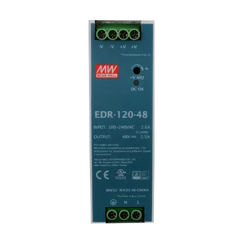 Sursa de alimentare in comutatie, 48V / 2.5A, sina DIN - MEAN WELL EDR-120-48