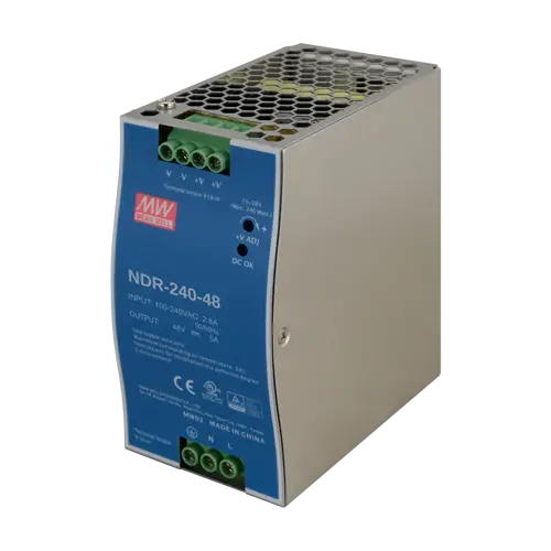 Sursa de alimentare in comutatie, 48V / 5A, sina DIN - MEAN WELL NDR-240-48