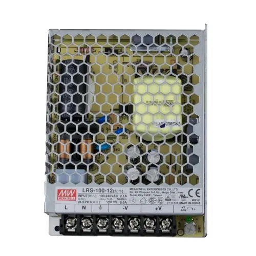 Sursă de alimentare în comutație MeanWell reglabilă 13.8V, 8.5A, 102W