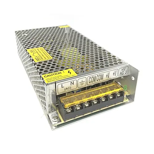 Sursă de alimentare industrială 24V 5A comutație, carcasă metal perforat, Rovision YDS