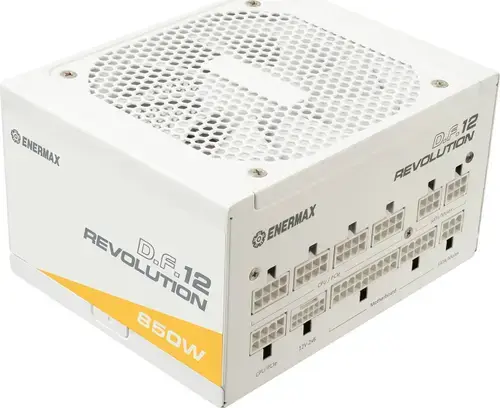Sursa Enermax Revolution D.F. 12 ETV850G-W, 850W, 80 PLUS Gold, ATX 3.1, Full Modulara (Alb)