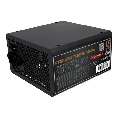 Sursa Gembird Fornax Power 750W, 750W, 80+ Bronze