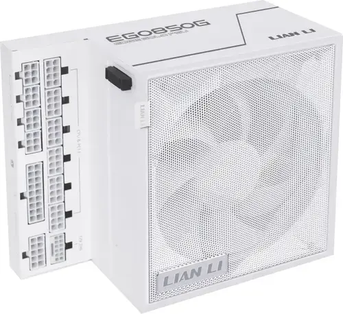 Sursa Lian Li EDGE GOLD 850, 850 W, 80 PLUS Gold, PCIe 5.1, ATX 3.1, Full Modulara (Alb)