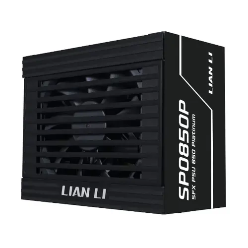 Sursa Lian Li SP0850P, 850 W, ATX 3.1, 80 PLUS Platinum, Full Modulara, PFC Activ, Ventilator FDB 92mm (Negru)