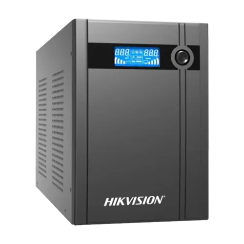 Sursa neintreruptibila UPS 2000VA/1200W cu AVR si afisaj LCD, autorevenire, acumulator inclus, Hikvision DS-UPS2000