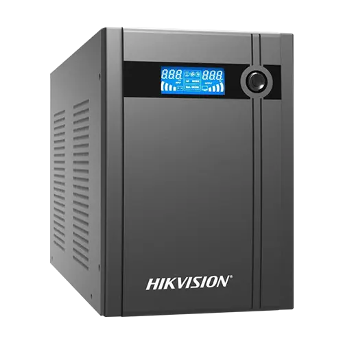 Sursă neîntreruptibilă UPS 3000VA/1800W, afișaj LCD, AVR, autorevenire, acumulator inclus, Hikvision DS-UPS3000
