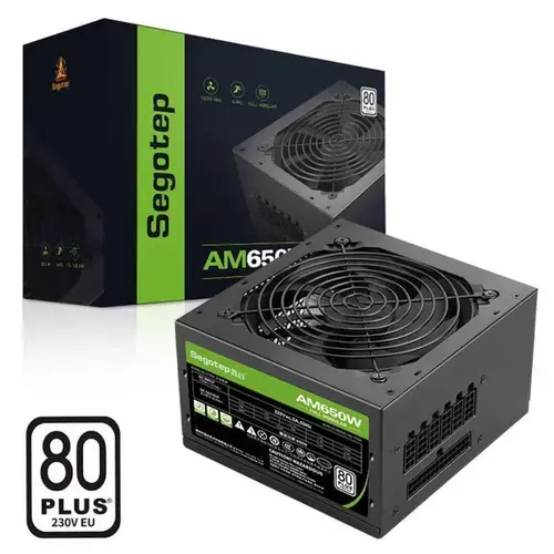 Sursa Segotep AM650, 80+, 650W, Full Modulara