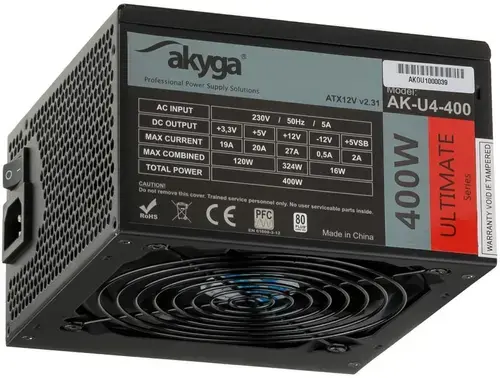 Surse Akyga Ultimate AK-U4-400, ATX, 400W