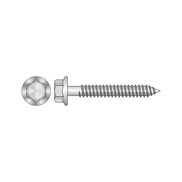 Surub Autofiletant Cap Hexagonal Otel Zincat-6.3x30