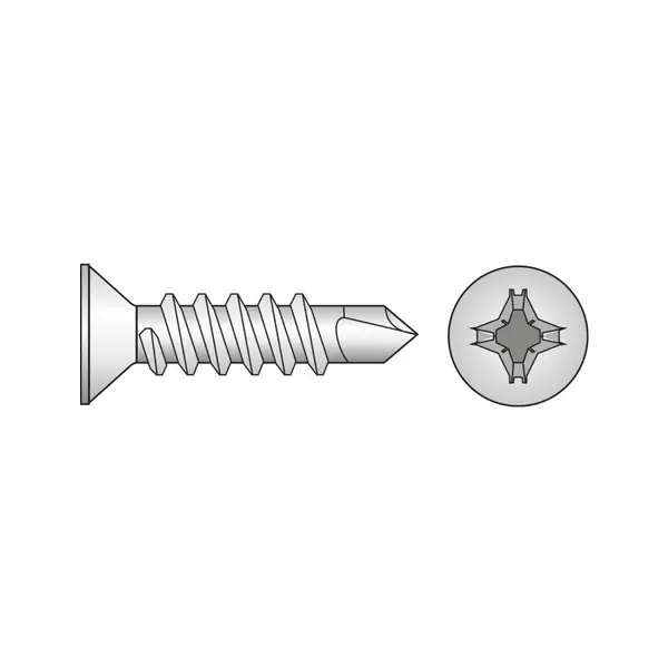 Surub Autoforant Cap Inecat Forma P 7504 Inox A2-3.9 X 19ph2