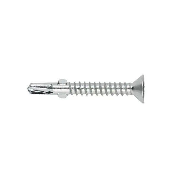 Surub Autoforant Cap Inecat Urechi pentru Lemn Sub Metal, Otel Zincat-4.8 x 38