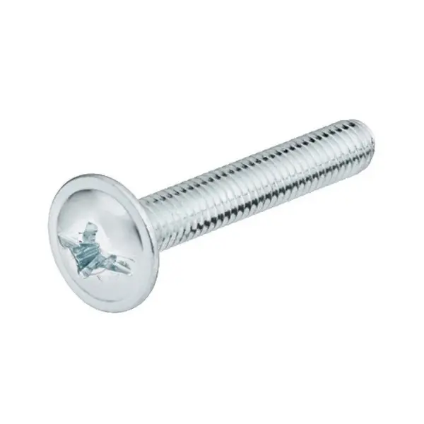 Surub Cap Bombat cu Saiba, Otel, Zincat - M4 X 25