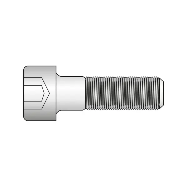 Surub Cap Inbus 912 Otel Gr.8.8 Zincat-M24 X 120