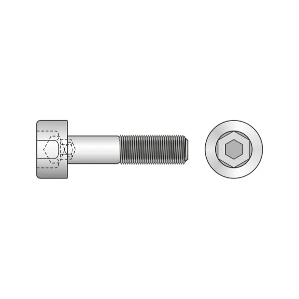 Surub Cap Mic Inbus 6912 Otel Gr.8.8-M16 X 200