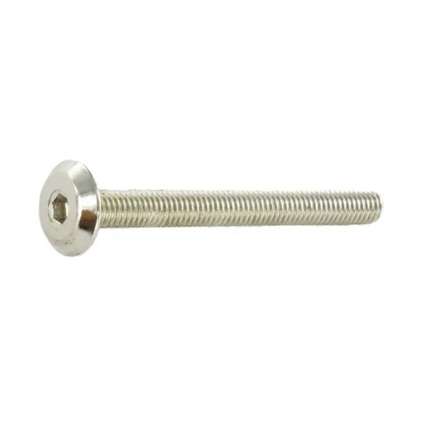 Surub Filet M6 Cap Bombat Locas Inbus Sw4 Otel Zincat-L 100