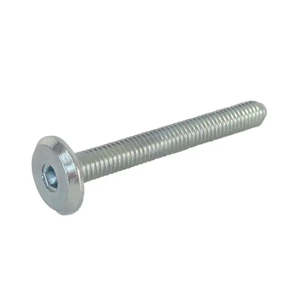 Surub Filet M6 / M8 Cap Cilindric Locas Inbus Sw 4 Otel Zincat-M 6 X 75