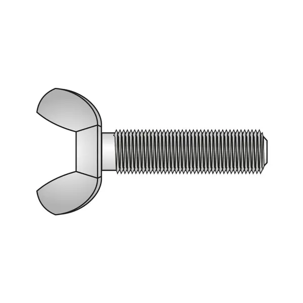 Surub Fluture 316 Otel Zincat-M12 X 45