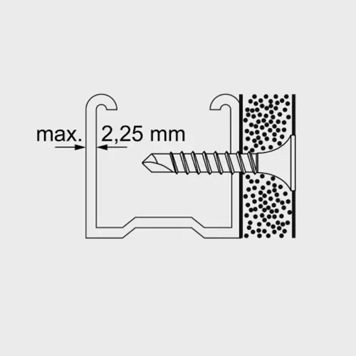 Șurub pentru gips-carton cu vârf de foraj SSB, cap PH2 îngropat, 3,5 x 35 mm, 1000 buc., CELO 9F3535SSB