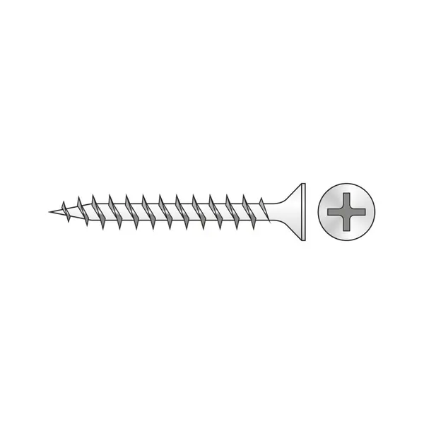 Surub Rigips Filet Pas Mare Tratat Termic Otel Fosfatat-3.9 X 25