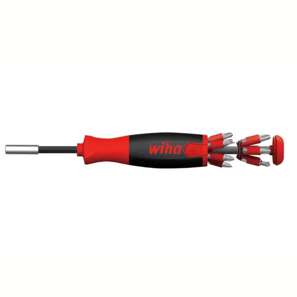 Surubelnita cu cap magnetic si magazie de biti, Wiha 38605 - LiftUp 25
