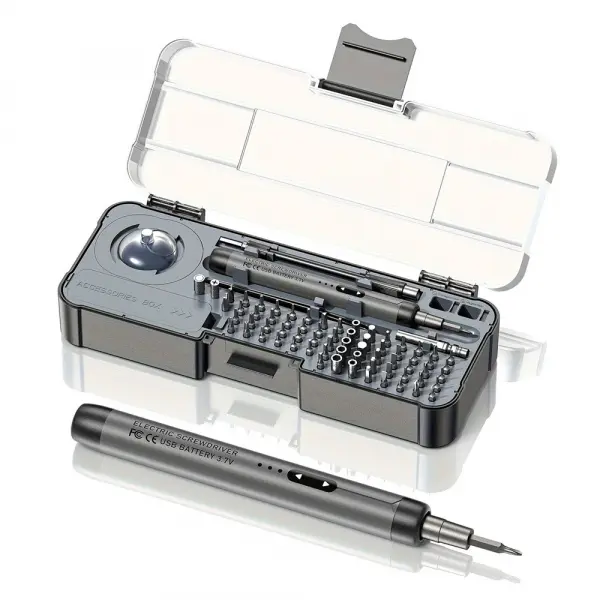 Surubelnita Electrica OEM, 88in1, Gri