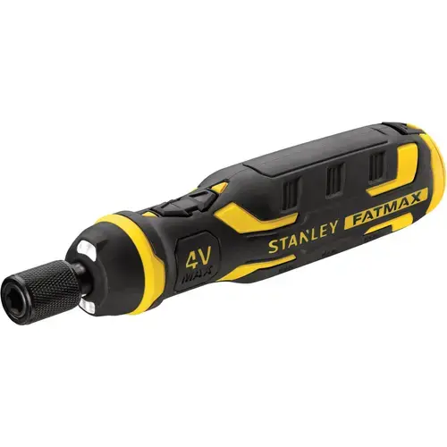 Surubelnita electrica Stanley Fatmax FMHT66719-0, 4V, 300 RPM, 1.5 Ah, suport magnetic, maner bimaterial, 0.9 N cuplu