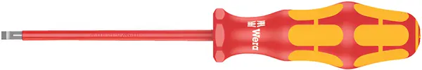 Șurubelniță izolată Wera - Kraftform Plus, VDE, 0.4 х 2.5 х 80 mm,