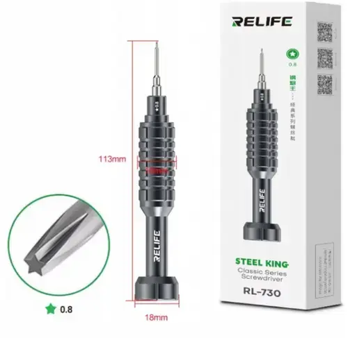Surubelnita Relife RL-730, Pentalobe 0.8mm