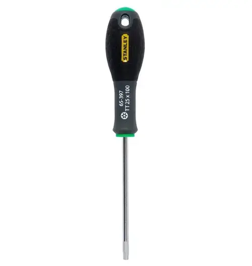 Surubelnita Stanley FatMax 1-65-397, torx siguranta TT25 x 100mm (Negru/Verde)