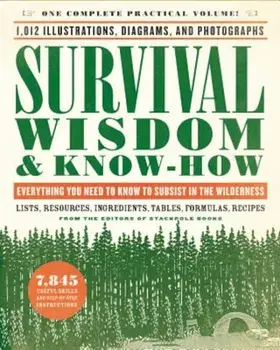 Survival Wisdom & Know-How: Everything You Need to Know to Subsist in the Wilderness, Paperback/The Editors of Stackpole Books