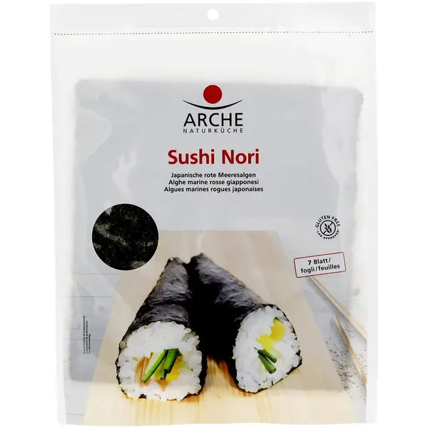 Sushi Nori Prajite fara Gluten Ecologice/Bio 17g