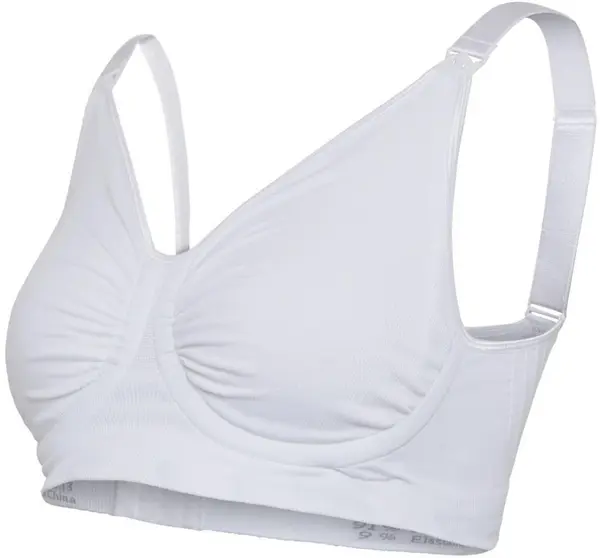 Sutien alaptare, Fara cusaturi Carriwell - Carri-Gel, marimea XL, alb