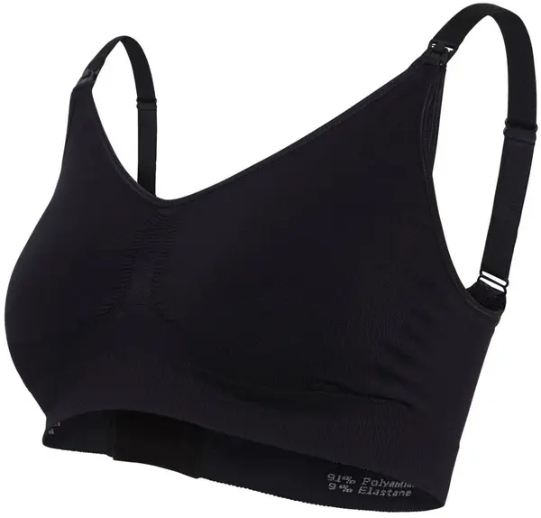 Sutien pentru alaptat, Fara cusaturi Carriwell, marimi III / L, negru