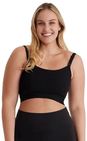 Sutien pentru gravide și alăptare Momcozy - YN08, mărimea L, Black