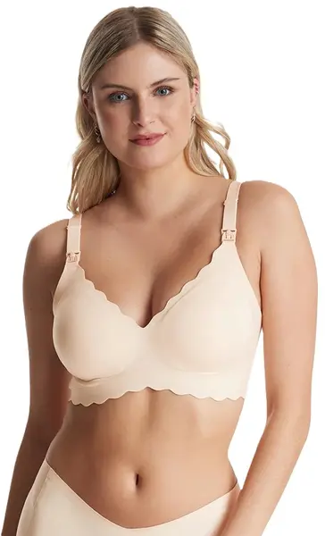 Sutien pentru gravide și alăptare Momcozy - YN46, mărimea M, Skin