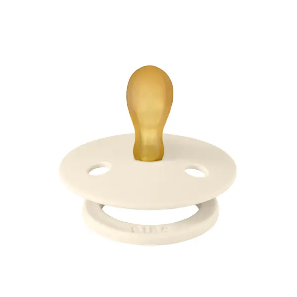 Suzeta Colour Latex Bibs tetina simetrica 0 luni + Ivory
