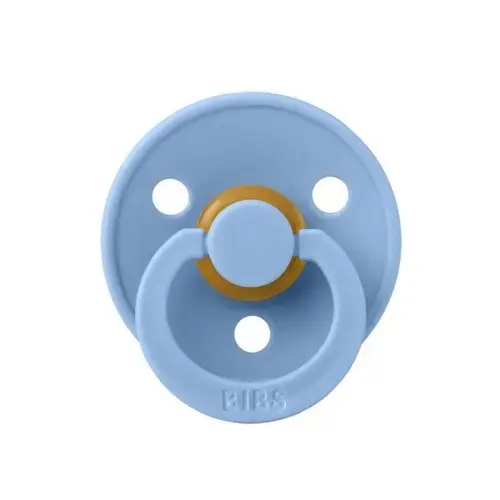 Suzeta Colour Latex, Tetina Rotunda, 0 Luni +, Sky Blue
