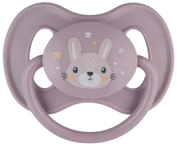 Suzetă din cauciuc Canpol - Animals, 6-18 luni, pentru fată, sortiment